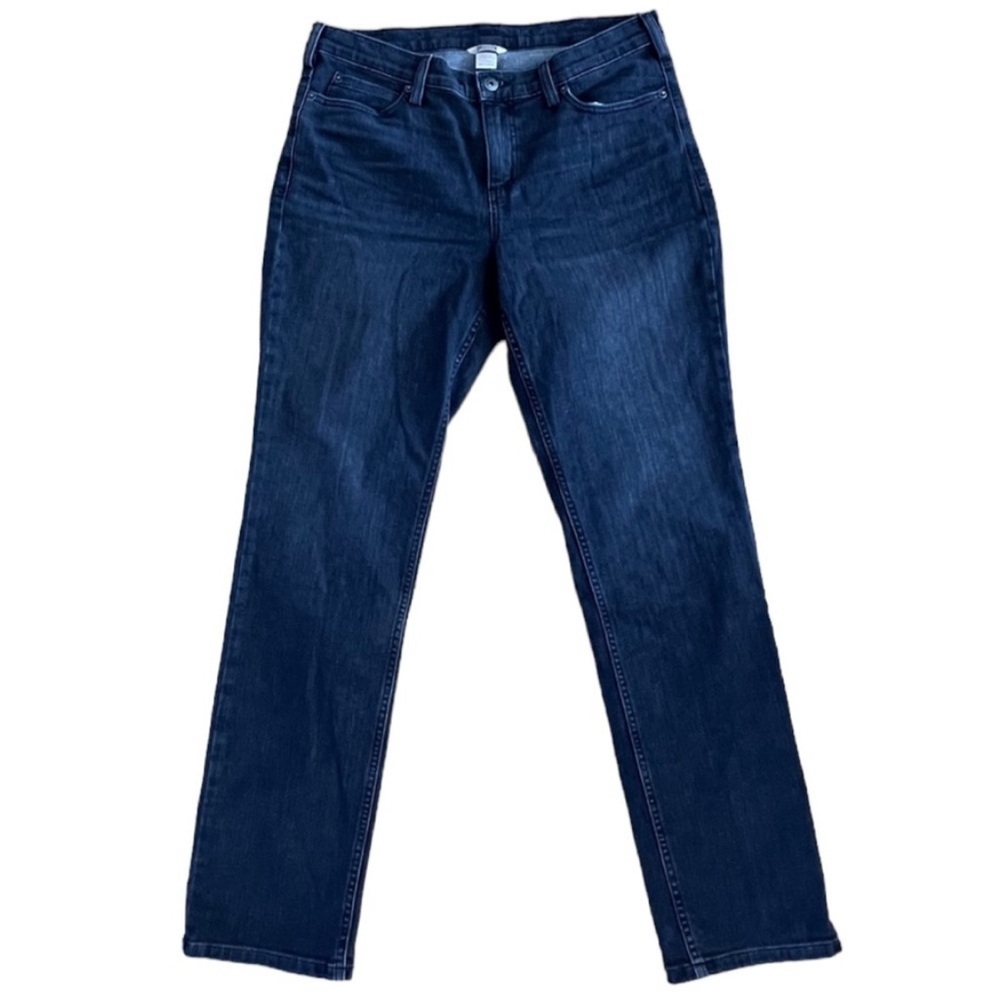 Duluth Trading Co DuluthFlex Daily Denim Slim
Leg Jeans Women's size 14